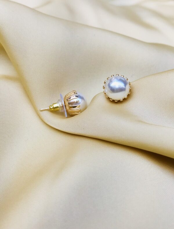 Exclusive Pearl Stud Earring - Abdesignsjewellery