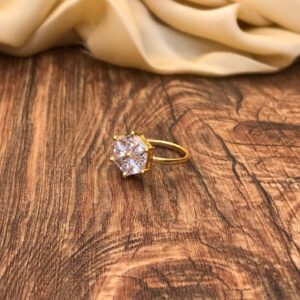 Cz American Diamond Ring - Abdesignsjewellery