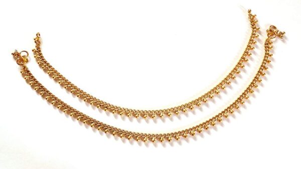 HIGH QUALITY GOLDEN BALL ANKLET - Abdesignsjewellery