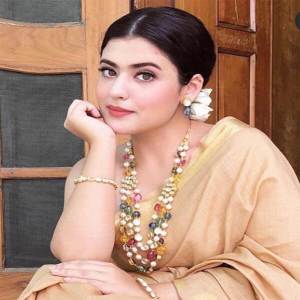 Multicolour Jaipuri Stone Necklace - Abdesignsjewellery