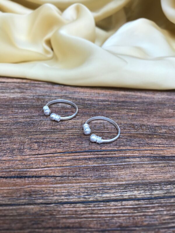 Dailywear Beautiful Silver Toe Rings - Abdesignsjewellery